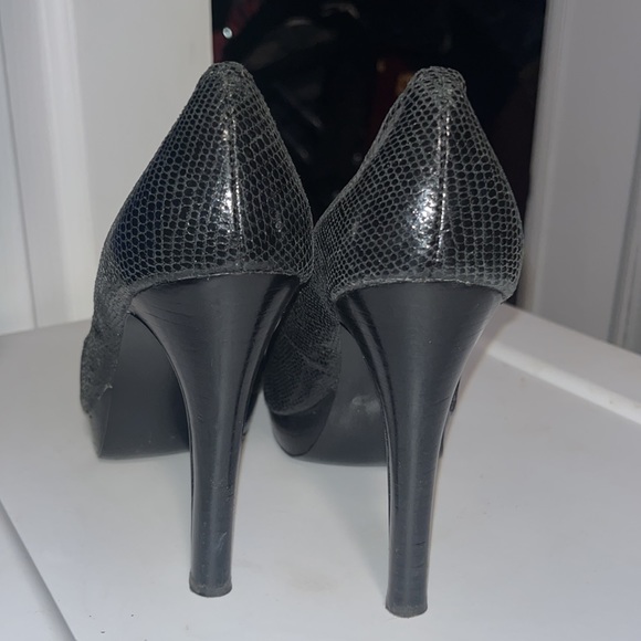 Calvin Klein black Kendall heels - Picture 3 of 5